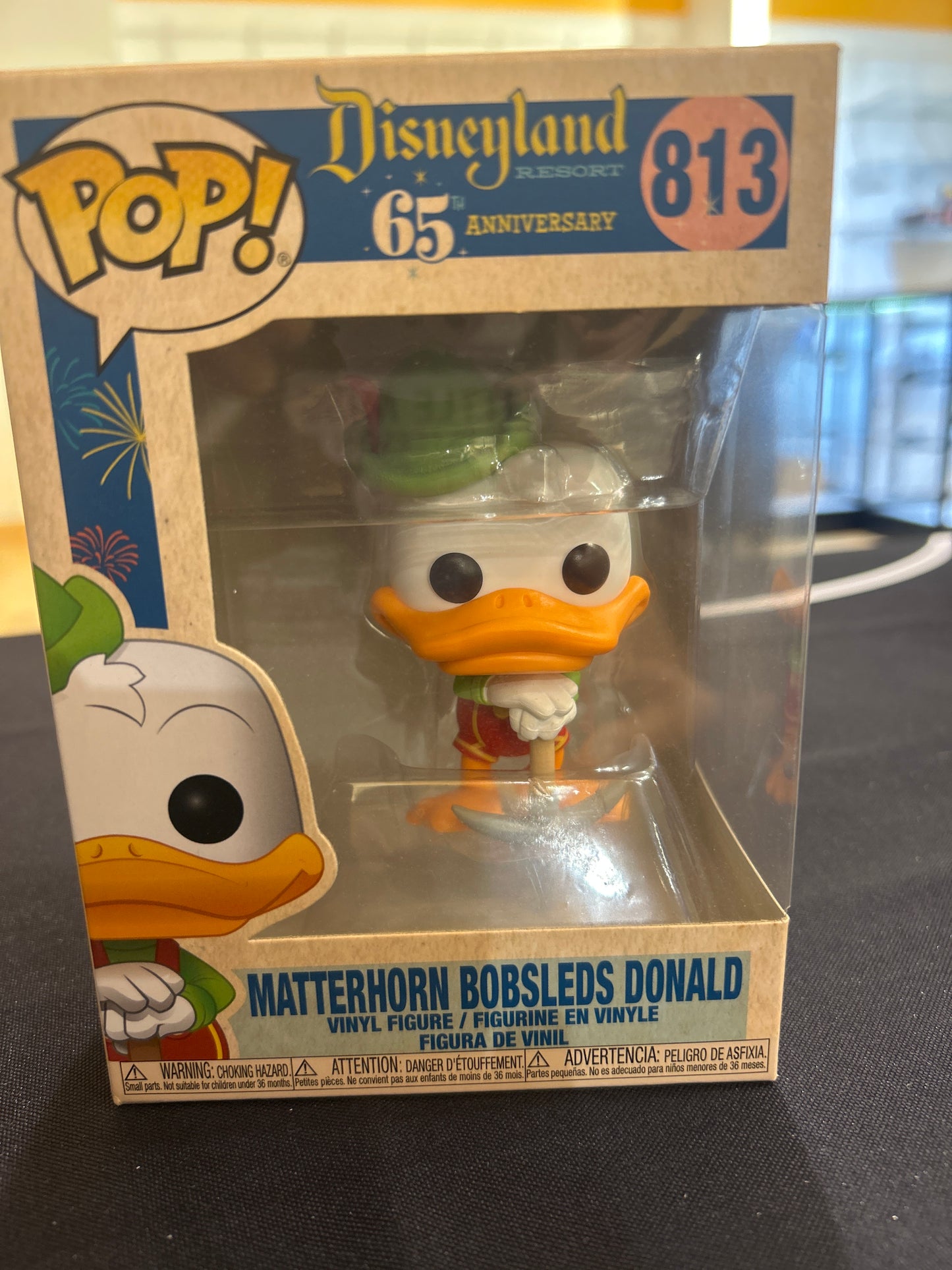 POP! Disneyland 65th Anniversary 813 Matterhorn Bobsleds Donald