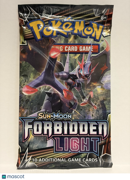 2018 Pokémon TCG: Sun & Moon—Forbidden Light (Naganadel Art) Loose Booster Pack