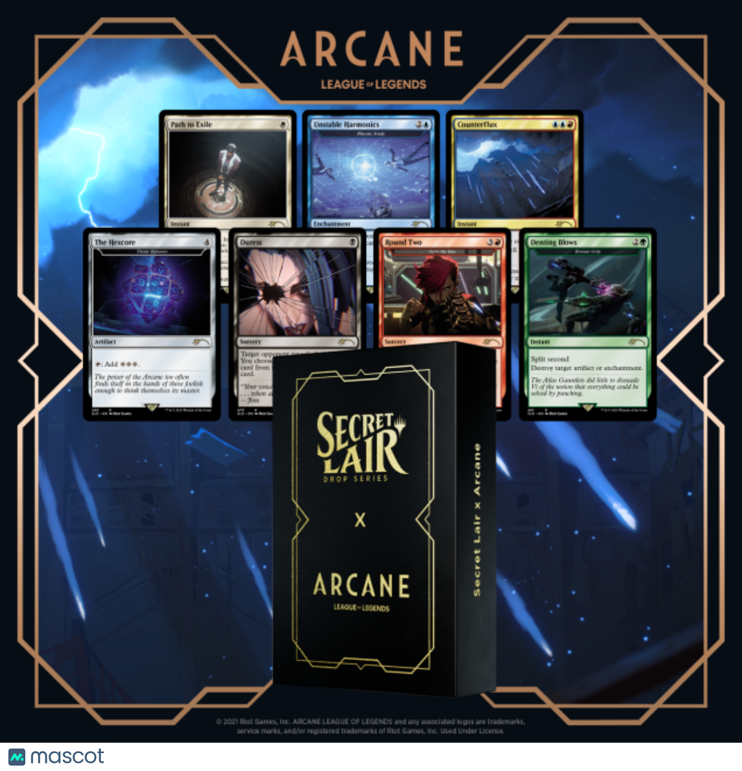 2021 Magic: The Gathering Secret Lair x Arcane (Non-Foil Edition)