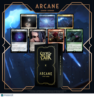 2021 Magic: The Gathering Secret Lair x Arcane (Non-Foil Edition)