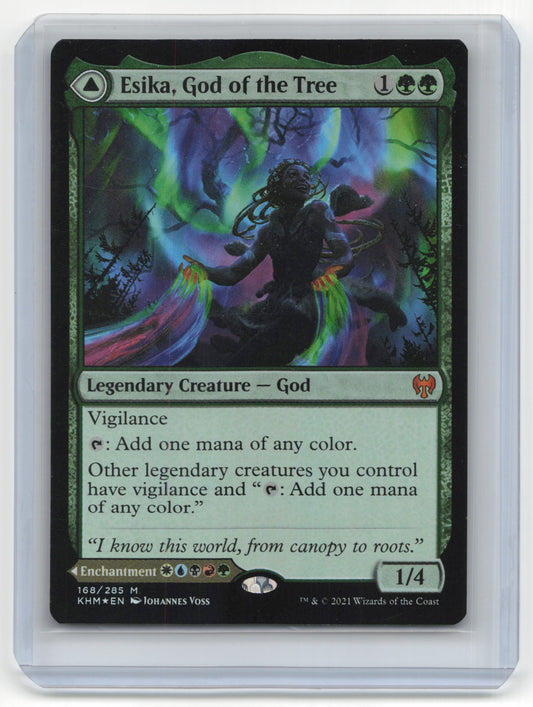 2021 Magic: The Gathering Esika, God of the Tree Kaldheim #168/285 Foil