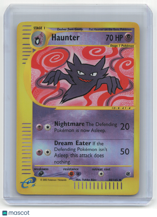 2002 Pokemon Haunter Expedition Base Set #80/165 Near Mint