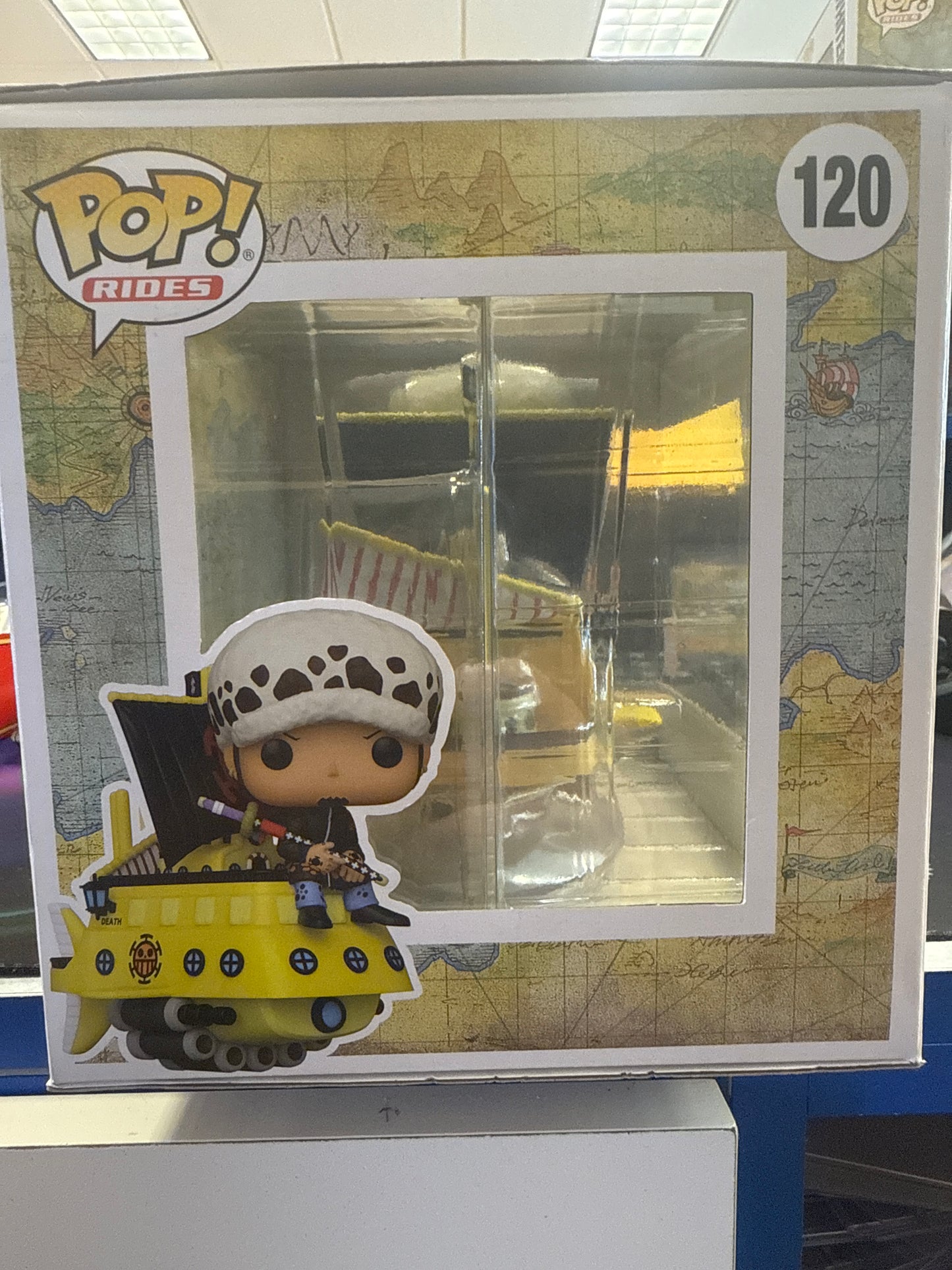 Funko One Piece Trafalgar Law with Polar Tang 120 2023 Wondrous Convention