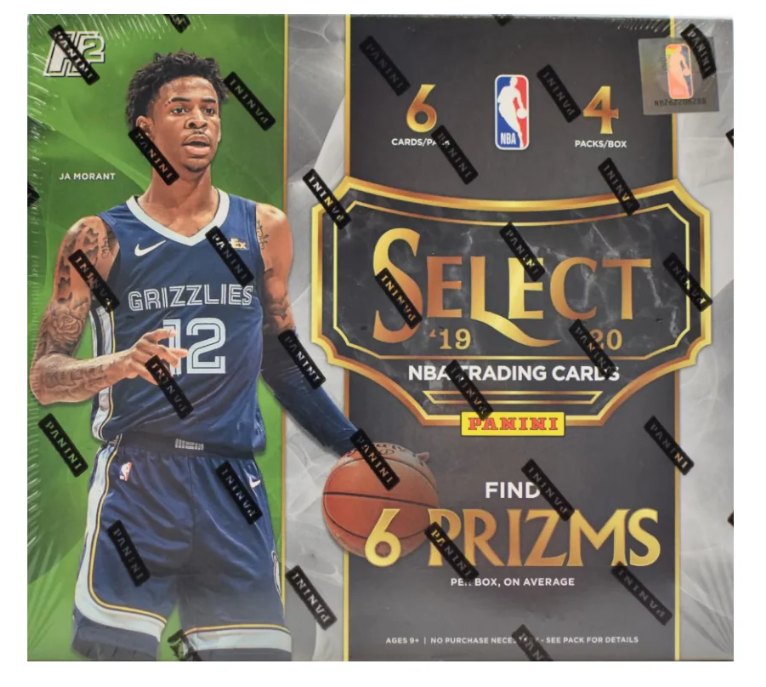 2019-2020 Panini Select Basketball Hybrid Hobby Box