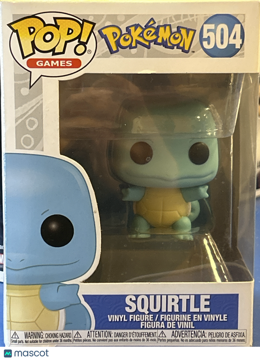 Funko Pokemon Squirtle #504 (Very Good)