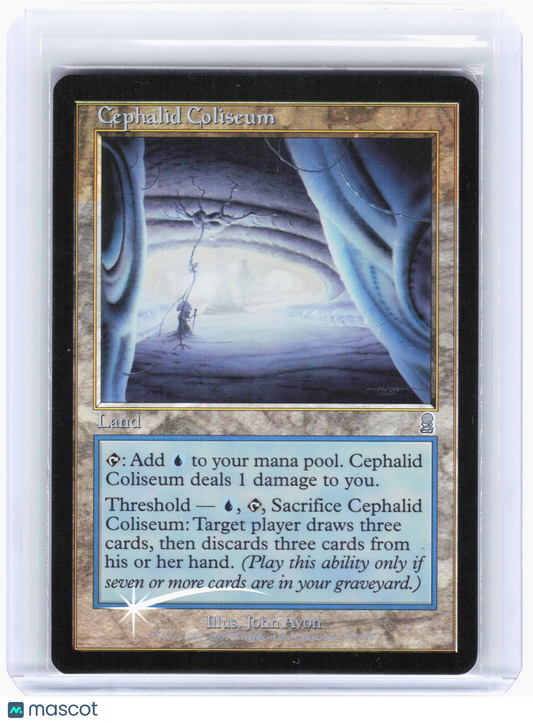2001 Magic: The Gathering—Cephalid Coliseum #317 Odyssey—Foil [Lightly Played]