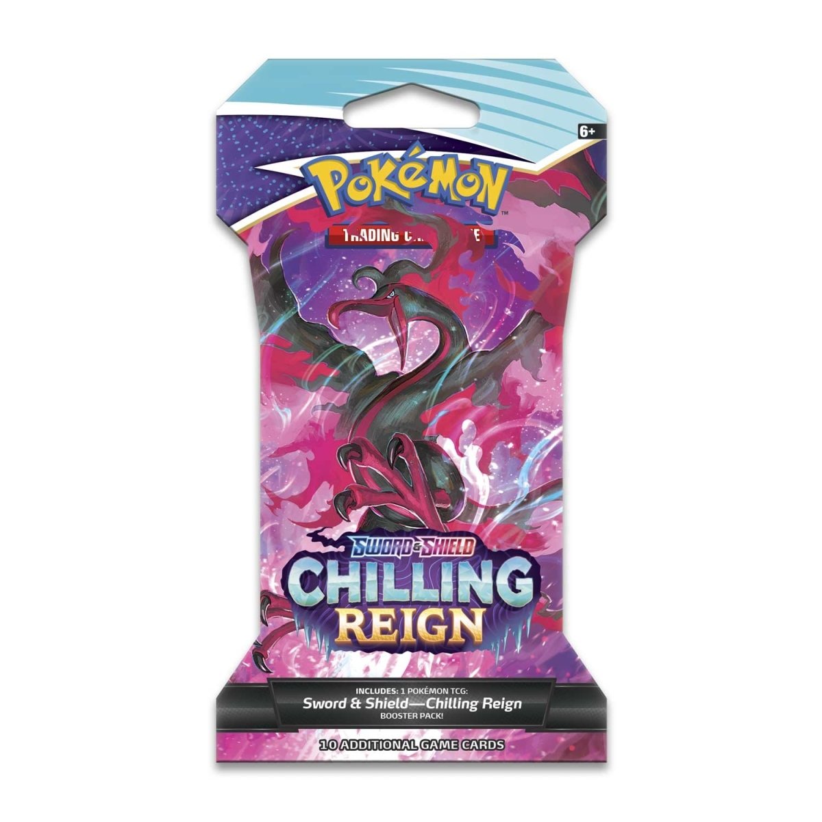 2021 Pokemon Sword & Shield Chilling Reign Sleeved Booster Pack