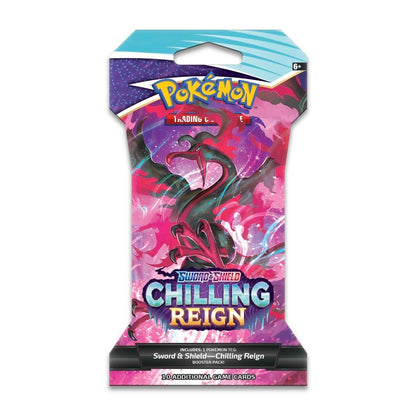 2021 Pokemon Sword & Shield Chilling Reign Sleeved Booster Pack
