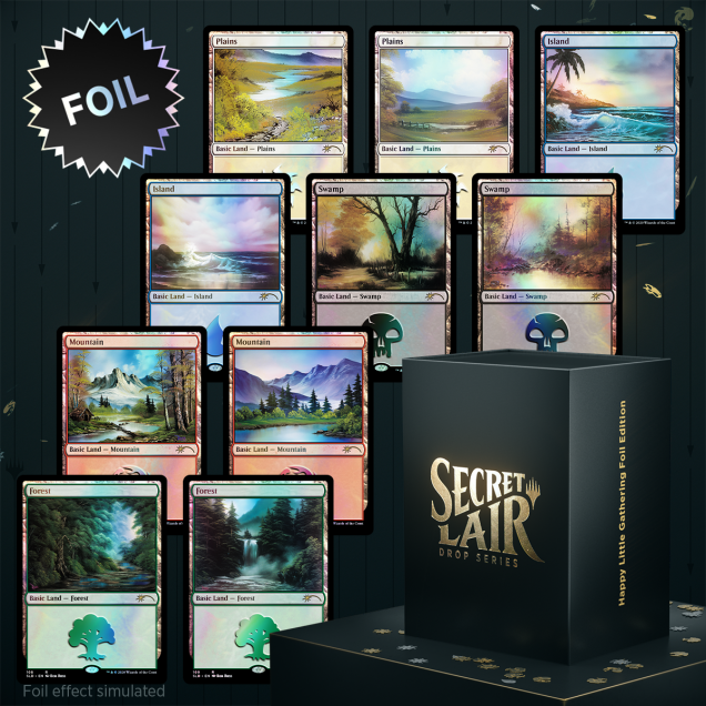Magic: The Gathering Secret Lair Drop: Happy Little Gathering (Foil Edition)