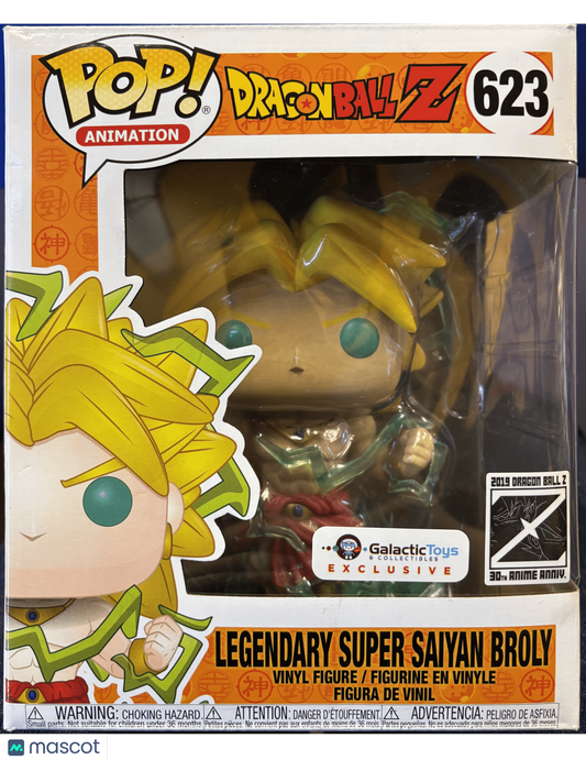 2019 Funko Dragonball Z Legendary Super Saiyan Broly #623 Exclusive Sealed Boxes