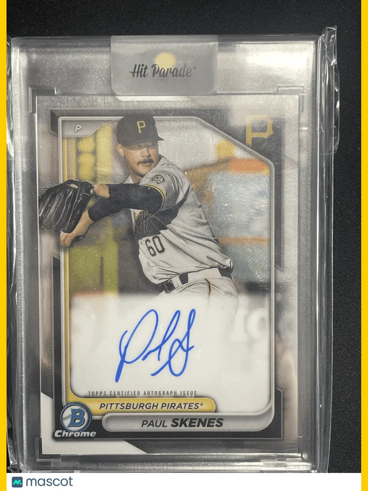 2023 Bowman Chrome Baseball Paul Skenes Autograph - Papa Joey's Collectibles