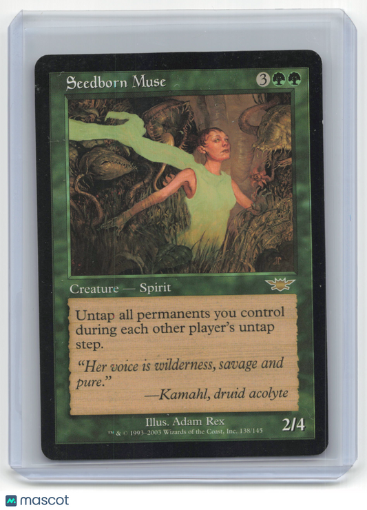 2003 Magic: The Gathering Seedborn Muse Legions #138/145 Lightly Played