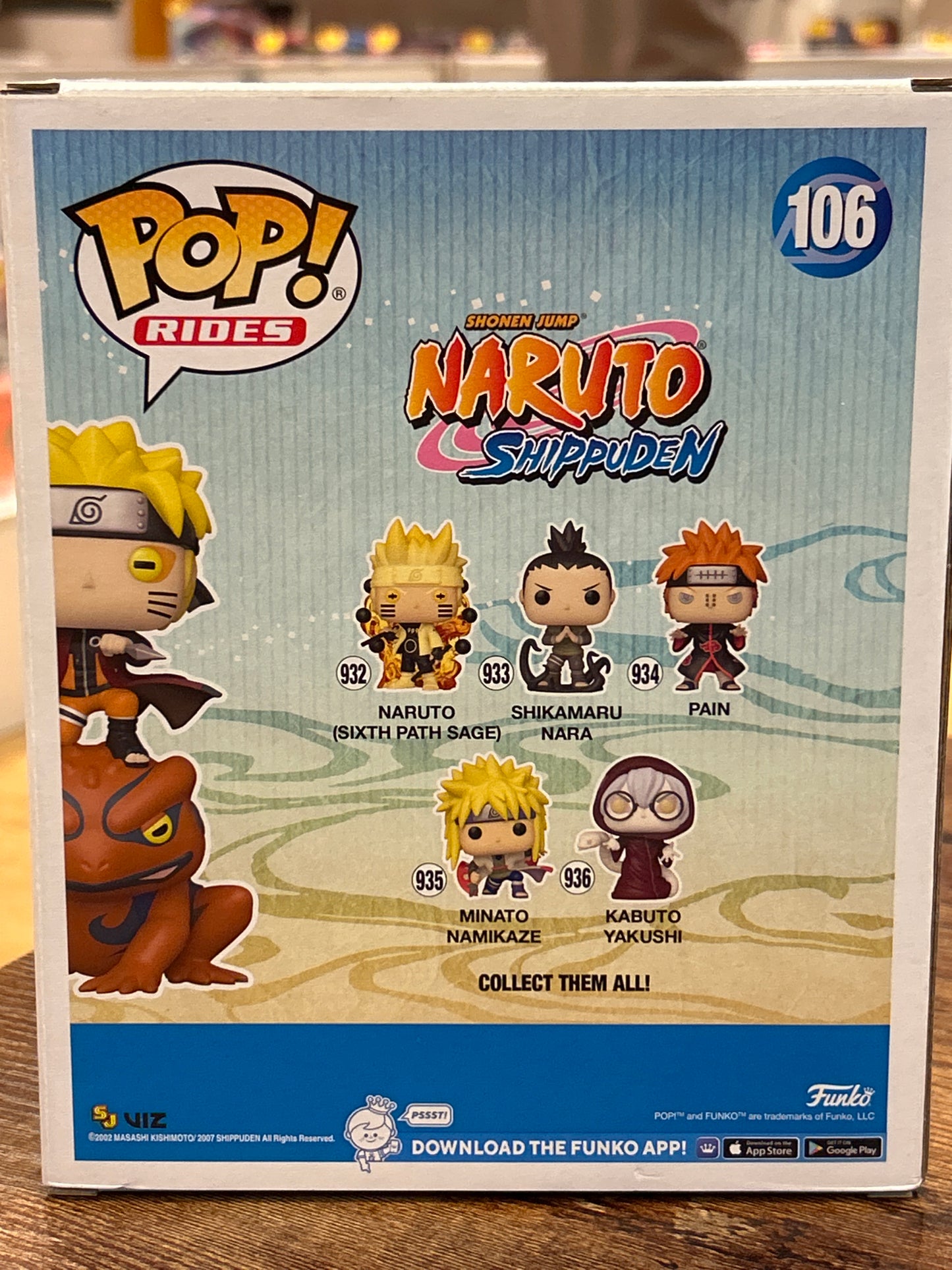Funko Naruto on Gamakichi Exclusive Hot Topic