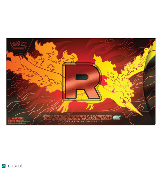 2025 Pokemon Scarlet & Violet Team Rocket's Moltres ex Ultra-Premium Collection