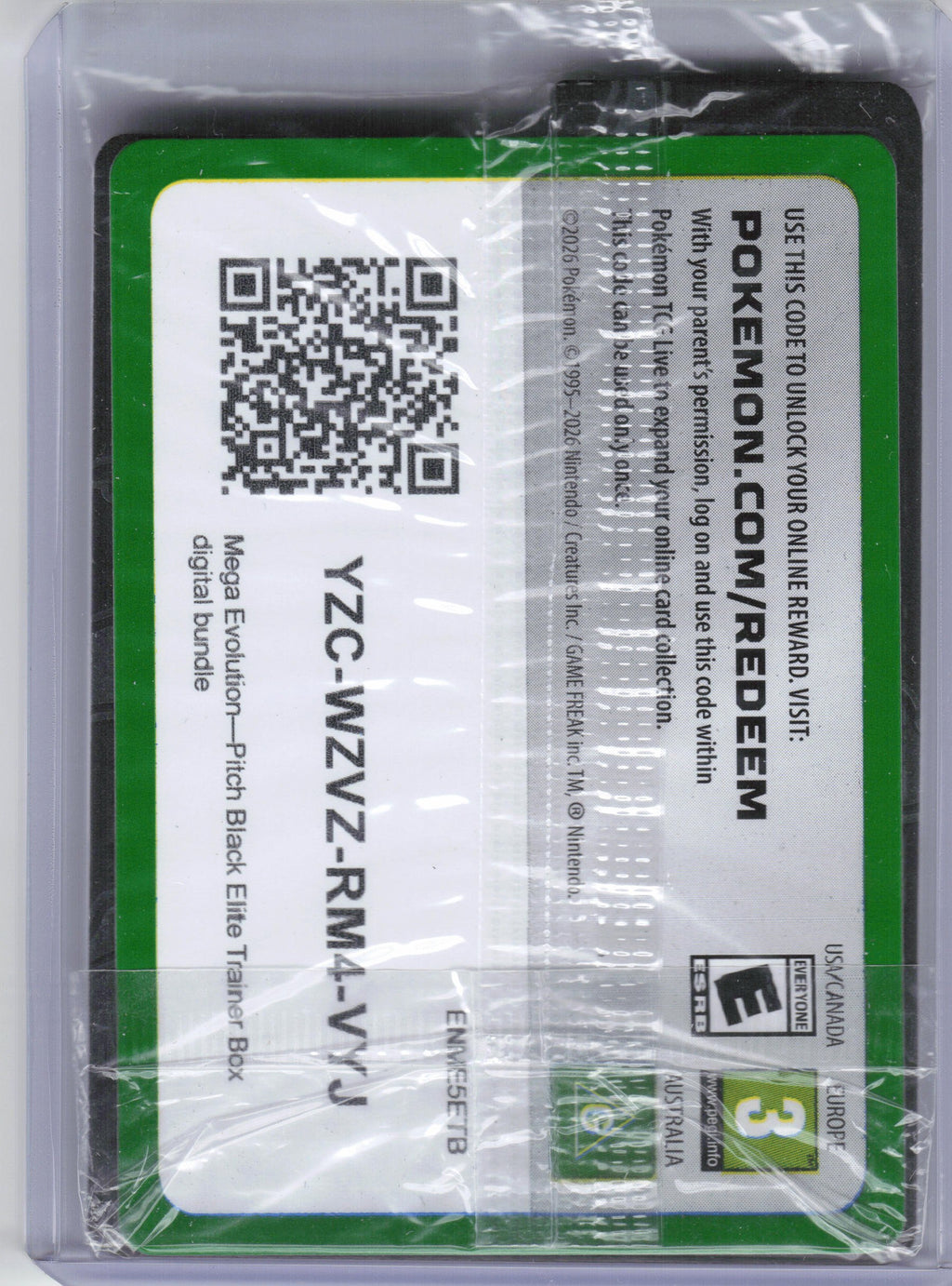 2026 Pokemon—Zarude #088 Mega Evolution Promo—Black Star Promo Holo [Sealed]