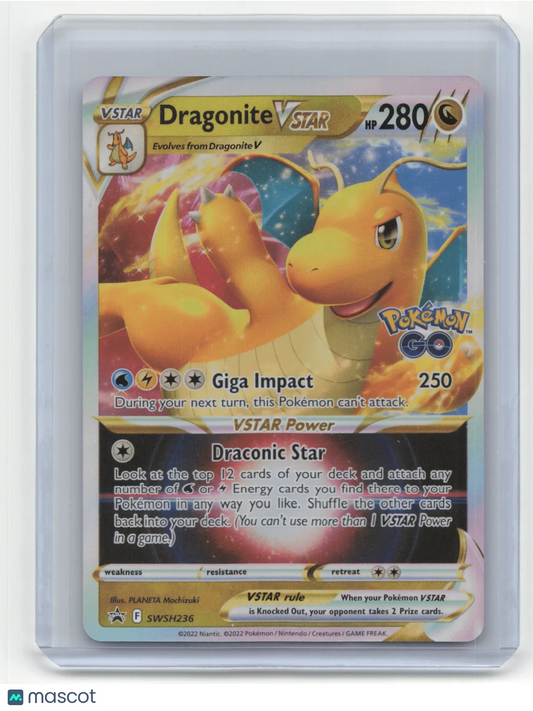 2022 Dragonite Pokemon GO #SWSH236 Promo - Papa Joey's Collectibles