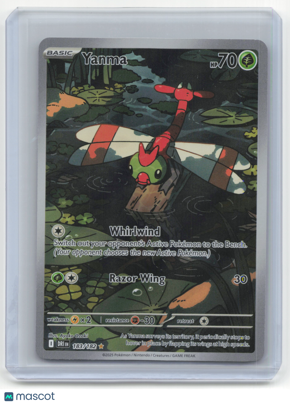 2025 Pokemon TCG Yanma Destined Rivals #183/182