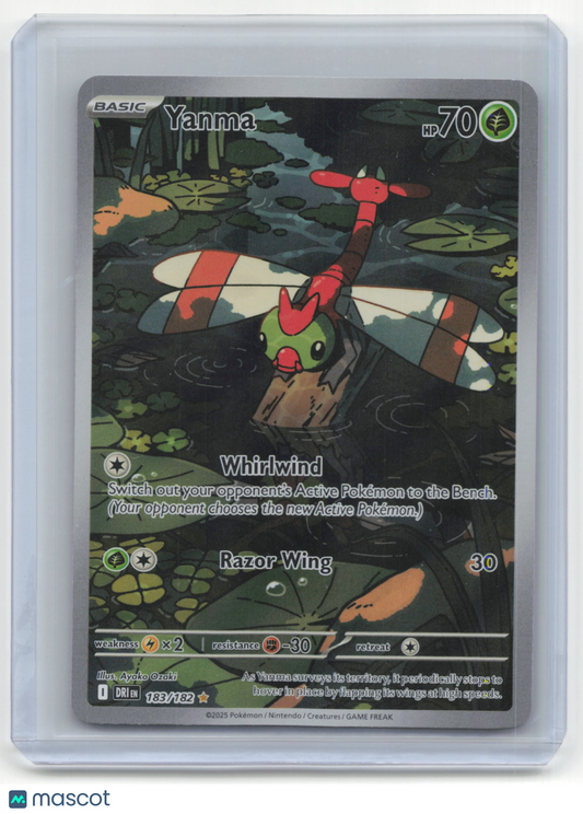 2025 Pokemon TCG Yanma Destined Rivals #183/182