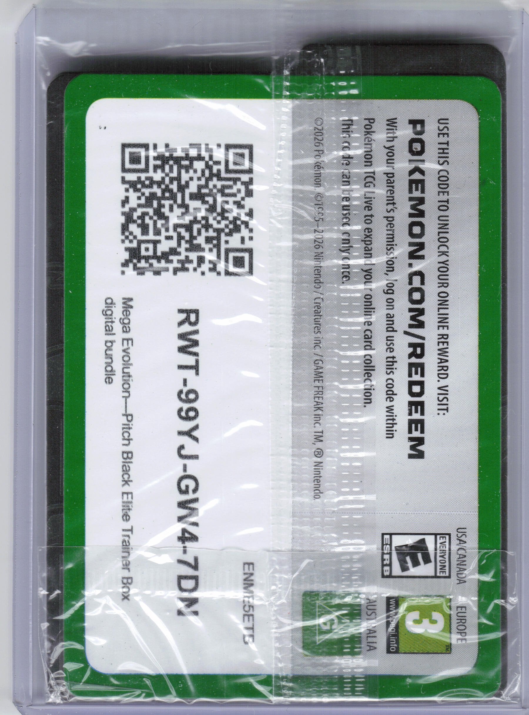 2026 Pokemon—Zarude #088 Mega Evolution Promo—Black Star Promo Holo [Sealed]