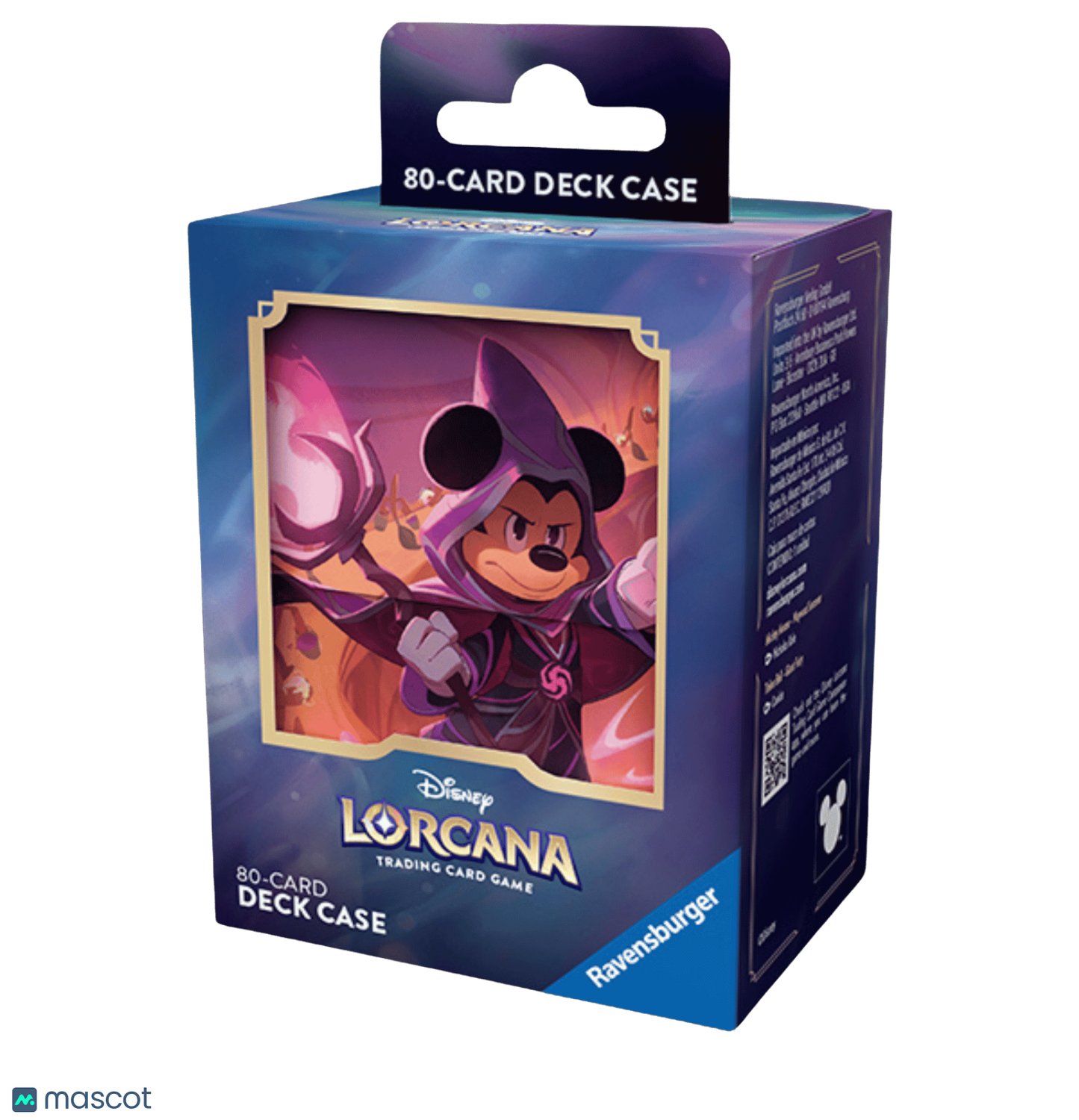 (Mickey Mouse, Wayward Sorcerer) Deck Box Lorcana Standard