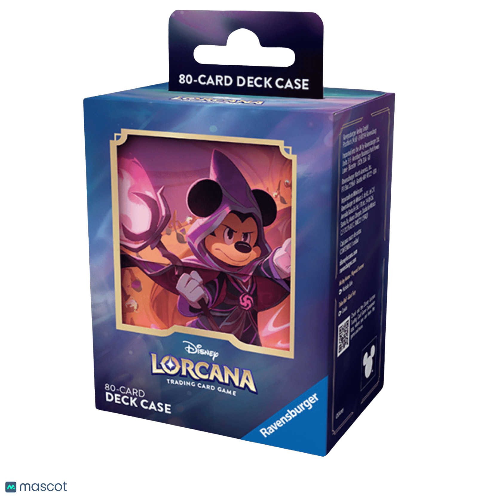 Disney Lorcana TCG Mickey Mouse, Wayward Sorcerer Deck Box