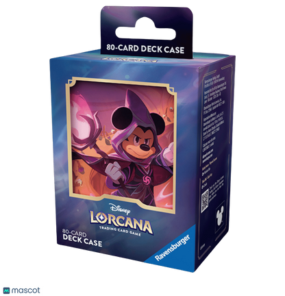 Disney Lorcana TCG Mickey Mouse, Wayward Sorcerer Deck Box
