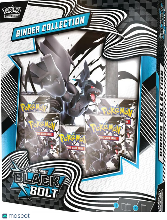 2025 2025 Scarlet & Violet Black Bolt Binder Collection