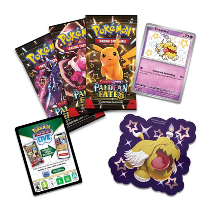 2024 Pokemon Scarlet & Violet Paldean Fates Tech Sticker Collection