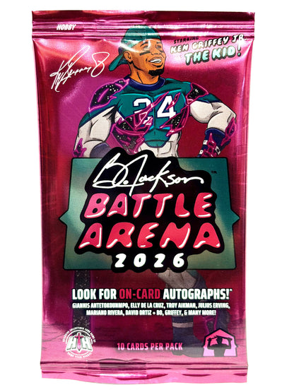 2026 Bo Jackson Battle Arena "The Griffey Set" Hobby Pack