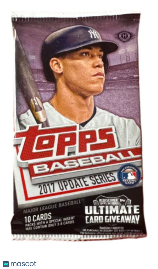 2017 Topps Update Series Baseball Hobby Pack