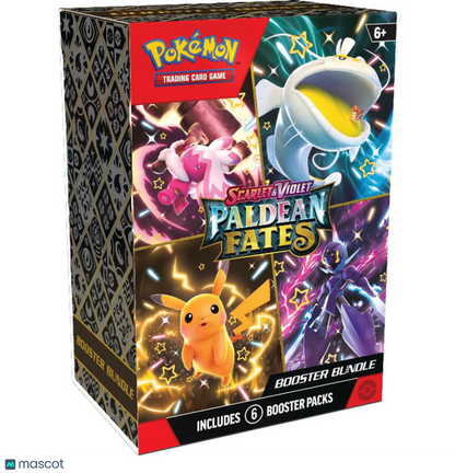 2024 Pokemon Scarlet & Violet Paldean Fates Booster Bundle