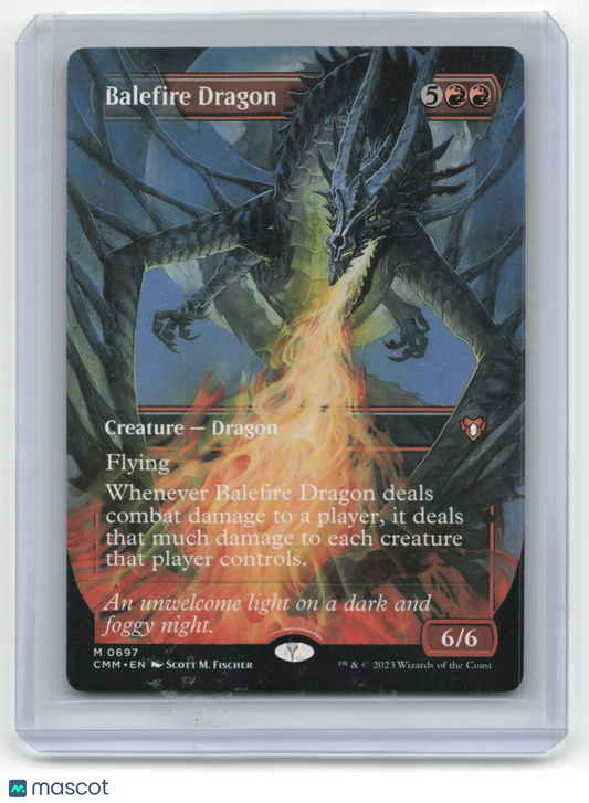 2023 Magic: The Gathering Balefire Dragon Commander Masters #M 0697