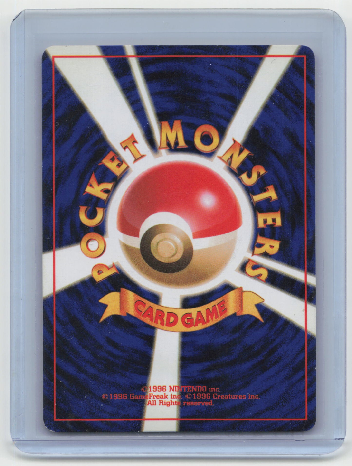 1996 Pokemon Golduck Leader's Stadium #No. 055 Japanese Damaged Holo