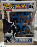 Sonic Werehog #862 Very Good Hot Topic Exclusive *Signed by Jason Griffith*