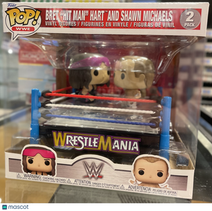 Funko Wrestle Mania Bret "Hit Man" Hart and Shawn Michaels - 2 Pack # (Okay)