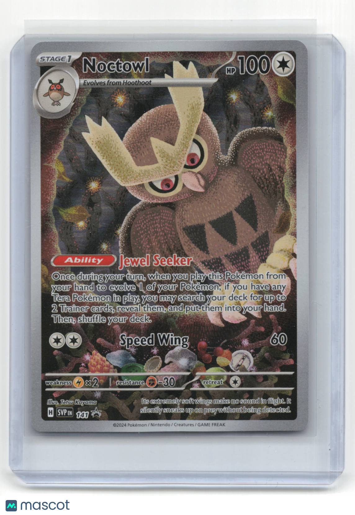 2024 Pokemon TCG Noctowl Stellar Crown #SVP 141 Promo