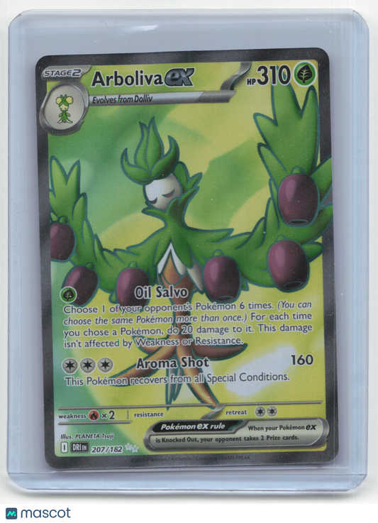 2025 Pokemon Arboliva EX Destined Rivals #207/182