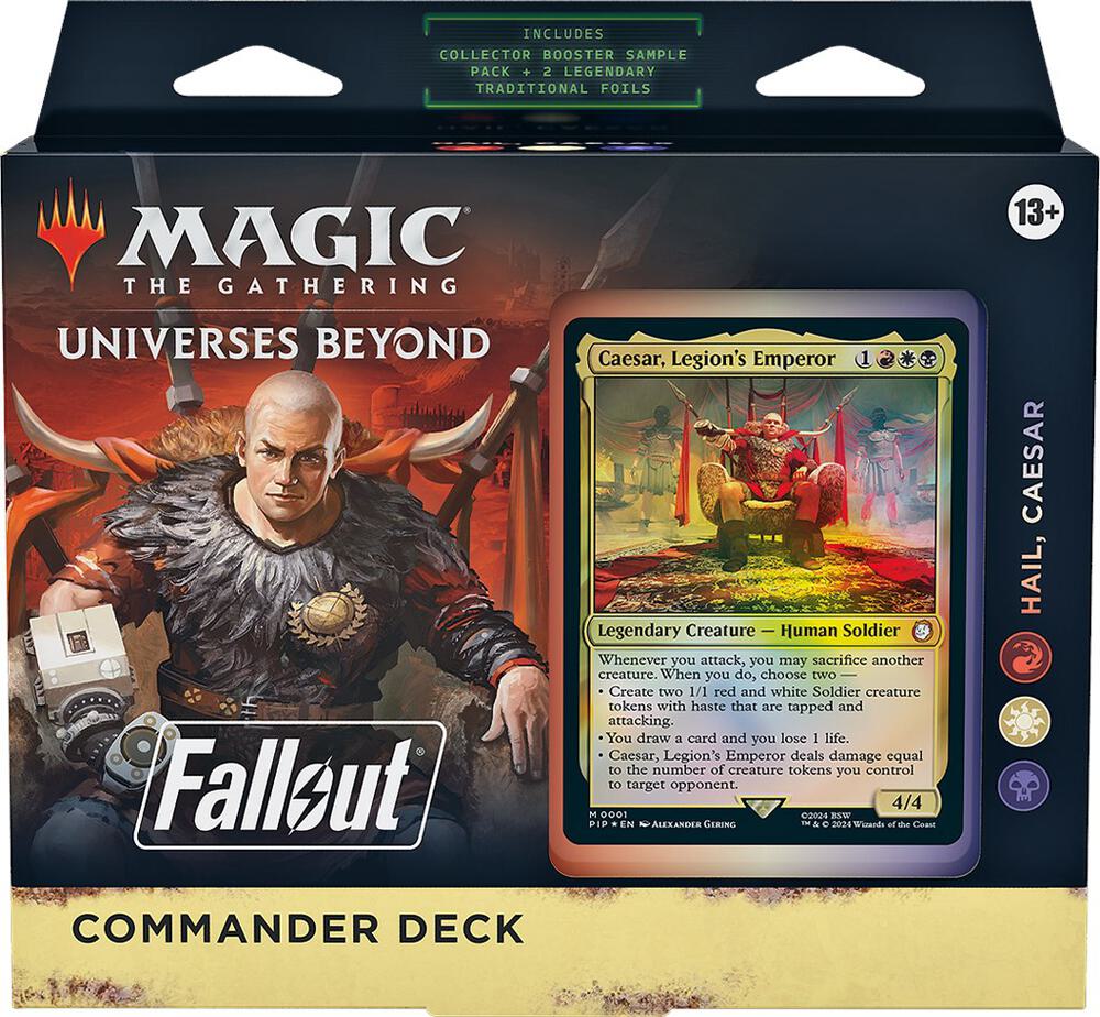 Magic The Gathering Hail, Caesar (Fallout) Commander Deck