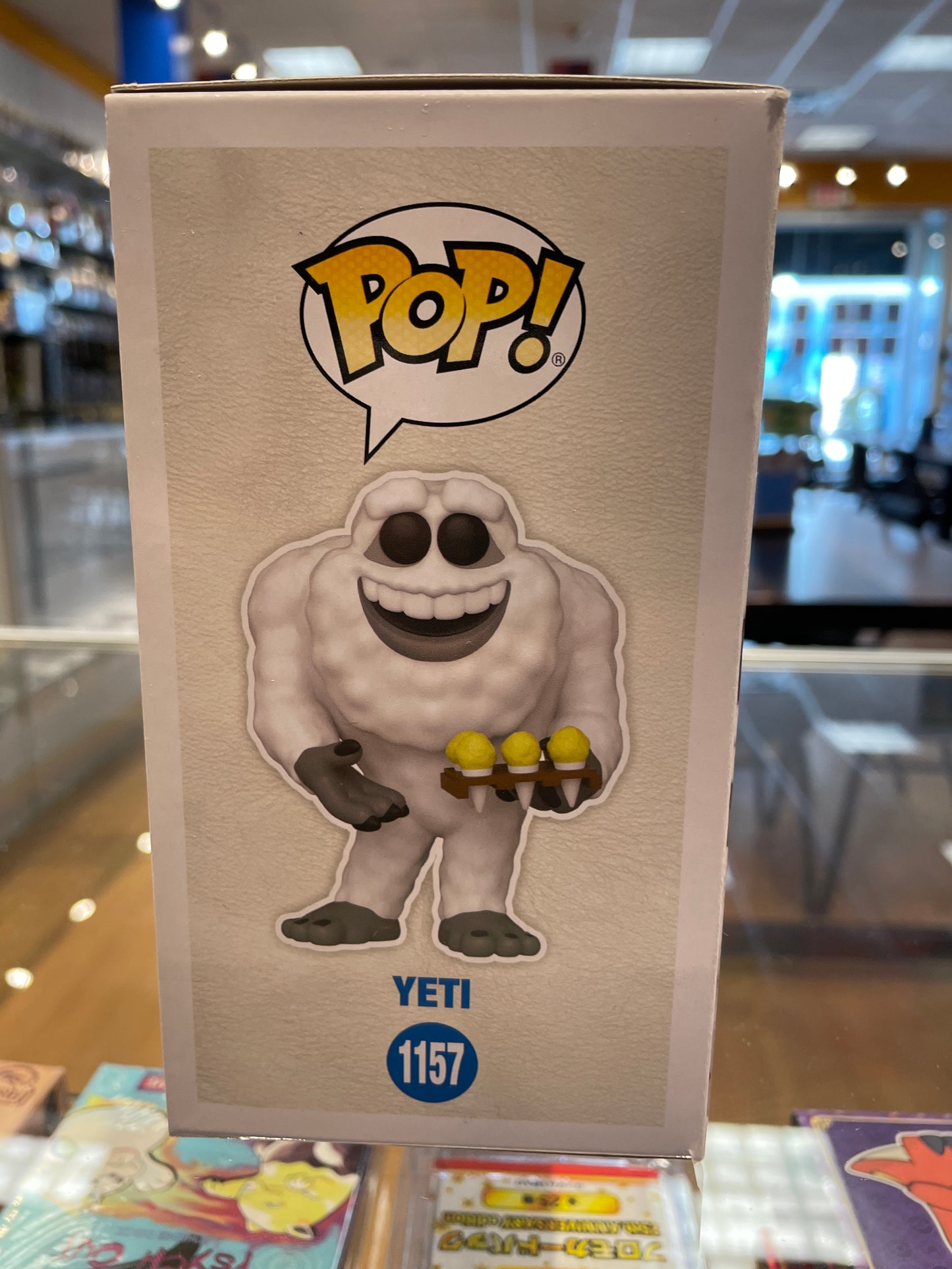 Funko Disney, Pixar Monsters, Inc. Yeti #1157 (VG) Hot Topic Exclusive, Scented