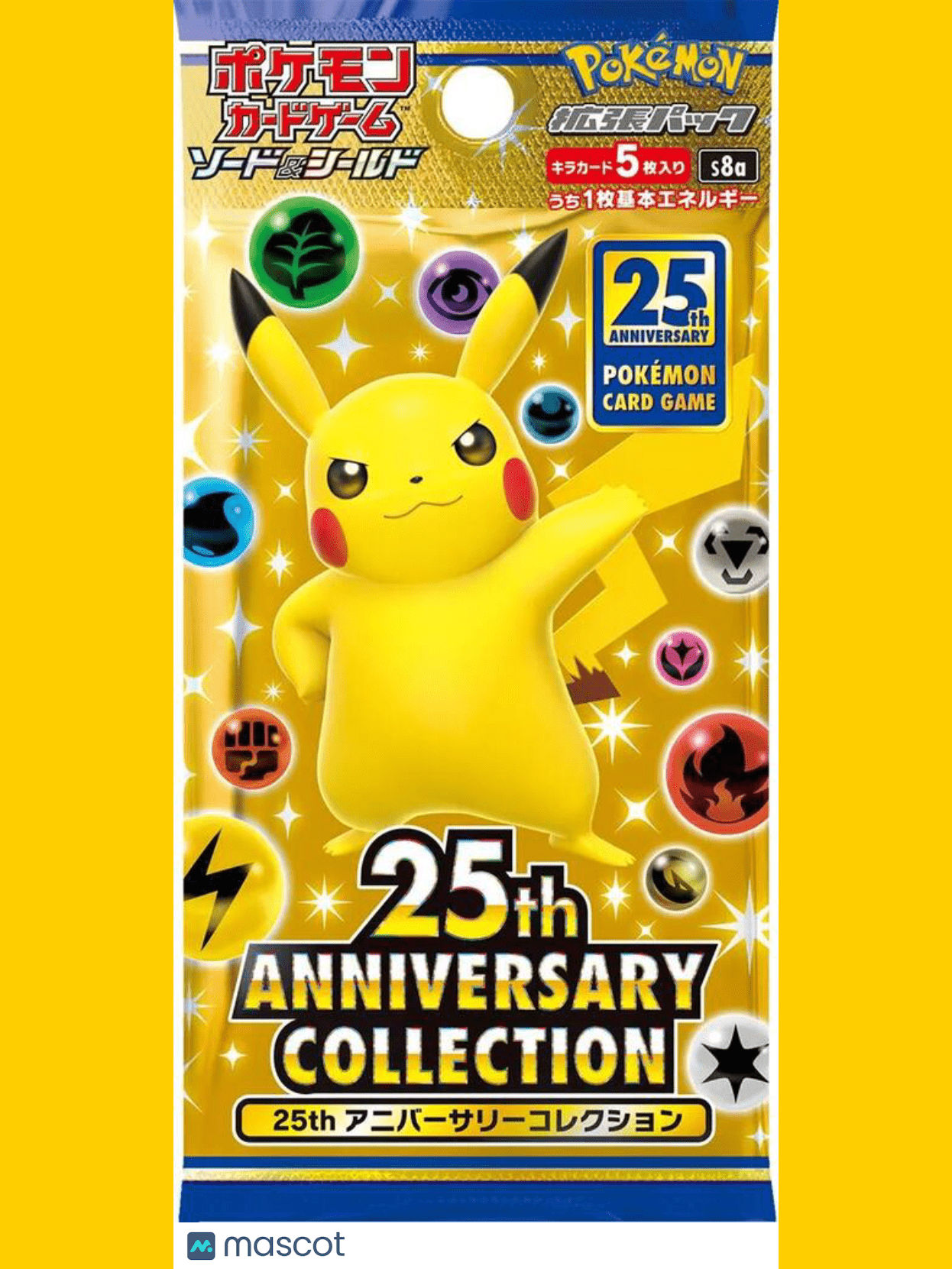 Panini 25th Anniversary Collection Japanese (Celebrations) Booster Pack