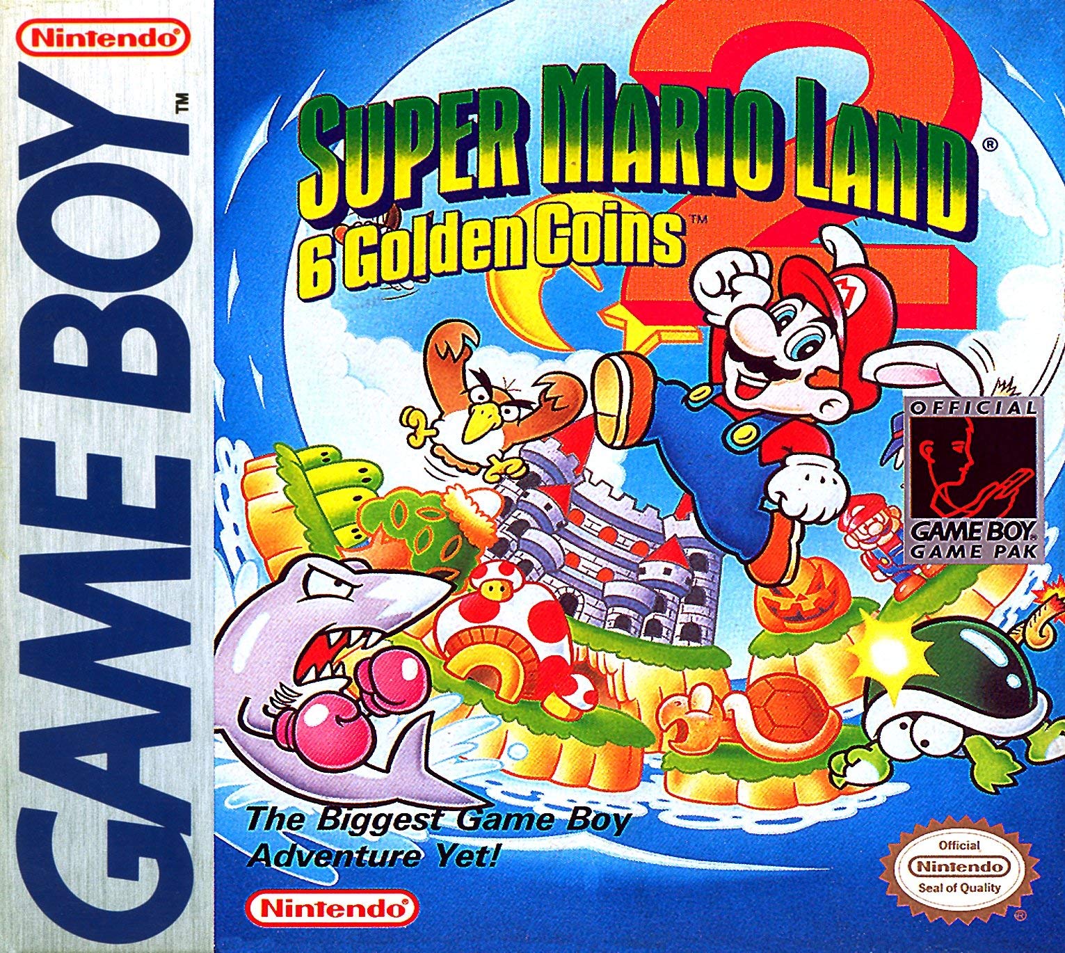 Super Mario Land 2: Six Golden Coins (Game Boy) - Pre-Owned (Cartridge Only)