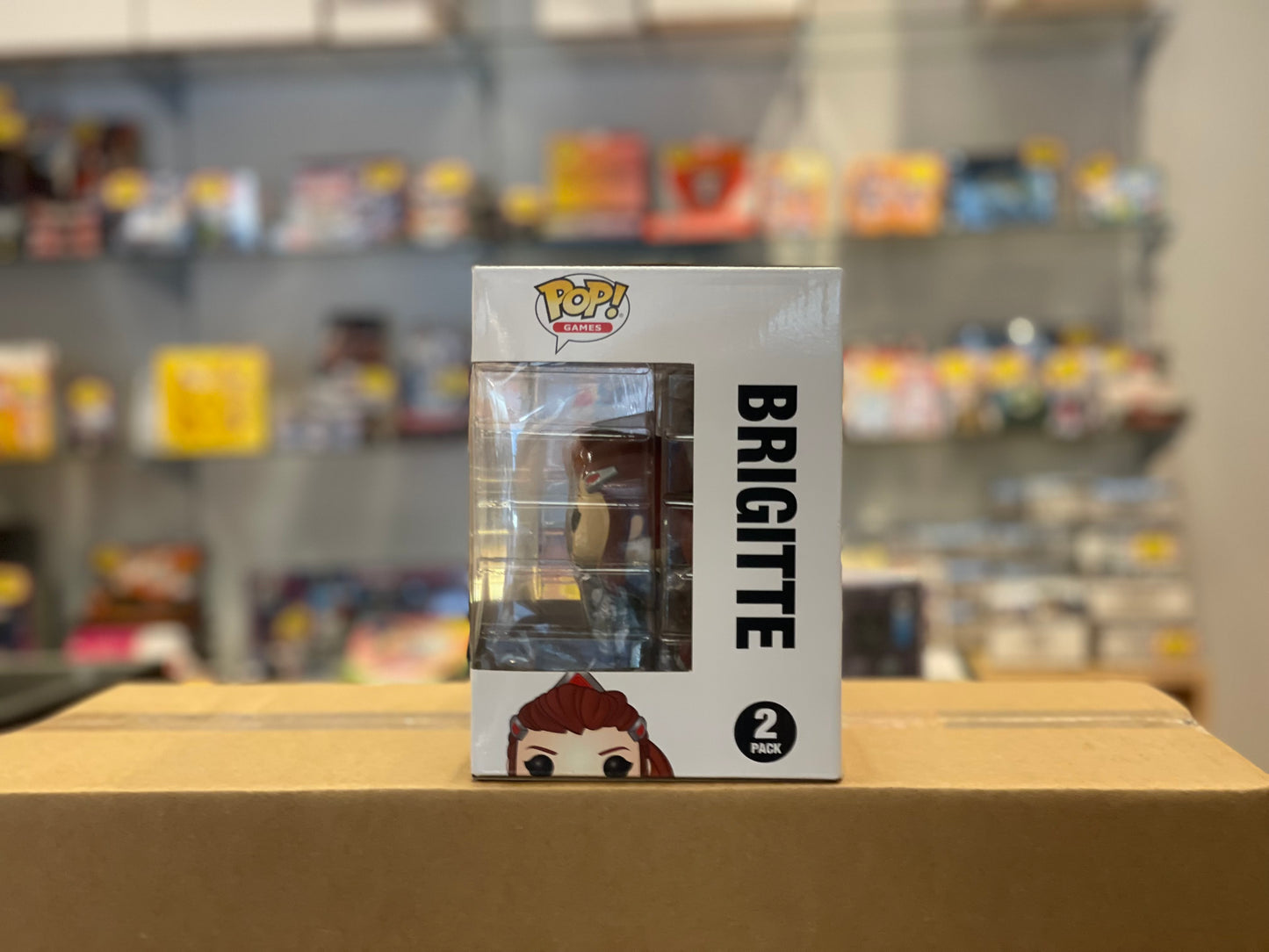 Funko Overwatch Reinhardt and Brigitte (Good) Blizzard Exclusive - Papa Joey's Collectibles
