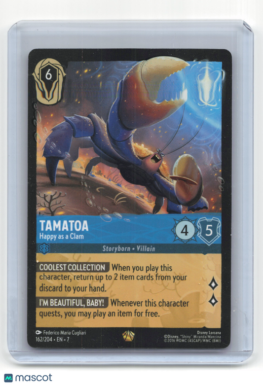 2025 Lorcana Tamatoa Archazia's Island #162/204 English