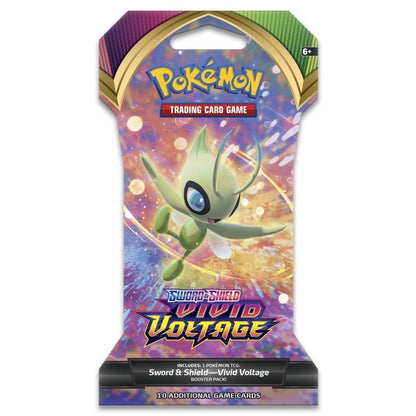 2020 Pokemon Sword & Shield Vivid Voltage Sleeved Booster Pack - Papa Joey's Collectibles