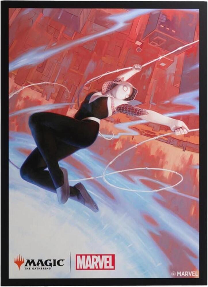 GameGenic Standard 20 Pt. Spider-Gwen Matte Card Sleeves 100 Ct - Papa Joey's Collectibles