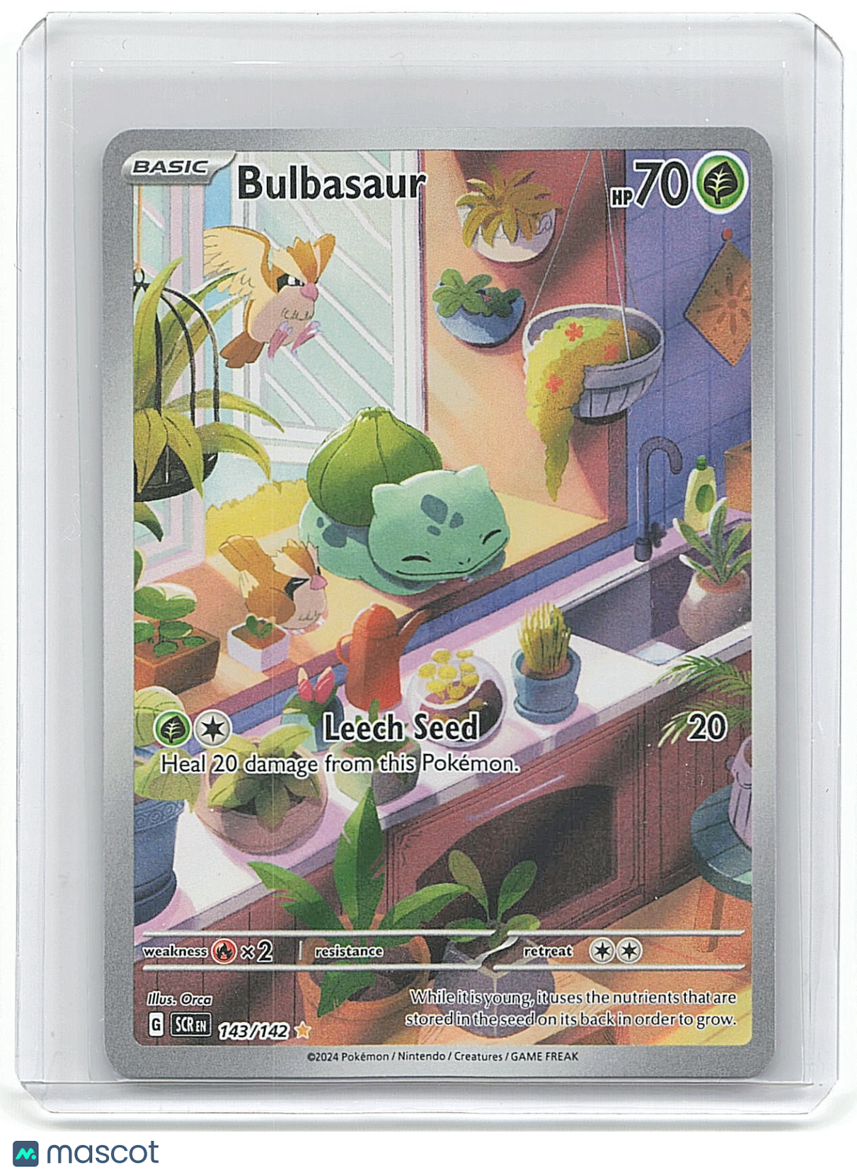 2021 Pokemon Bulbasaur #1/12