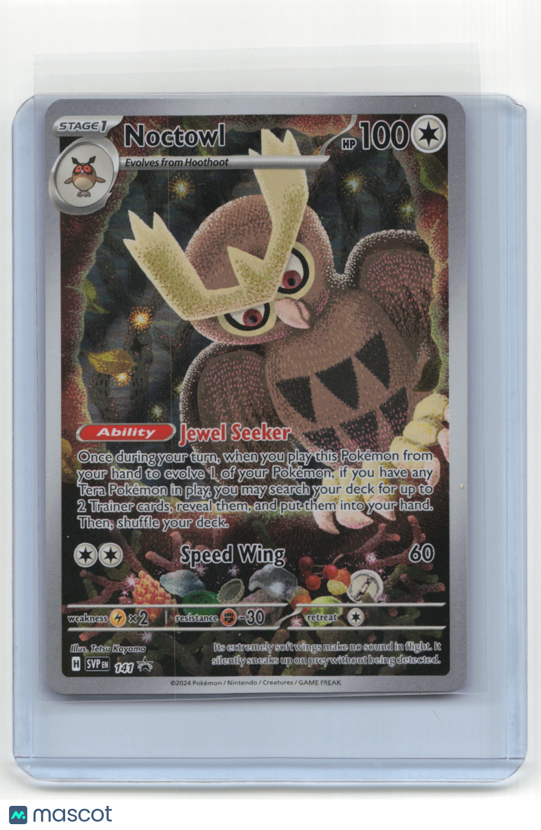 2024 Pokemon TCG Noctowl Stellar Crown #SVP 141 Promo - Papa Joey's Collectibles