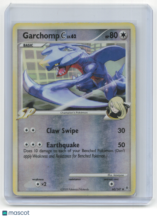 2009 Pokemon TCG Garchomp Supreme Victors #60/147 Heavily Played Holo