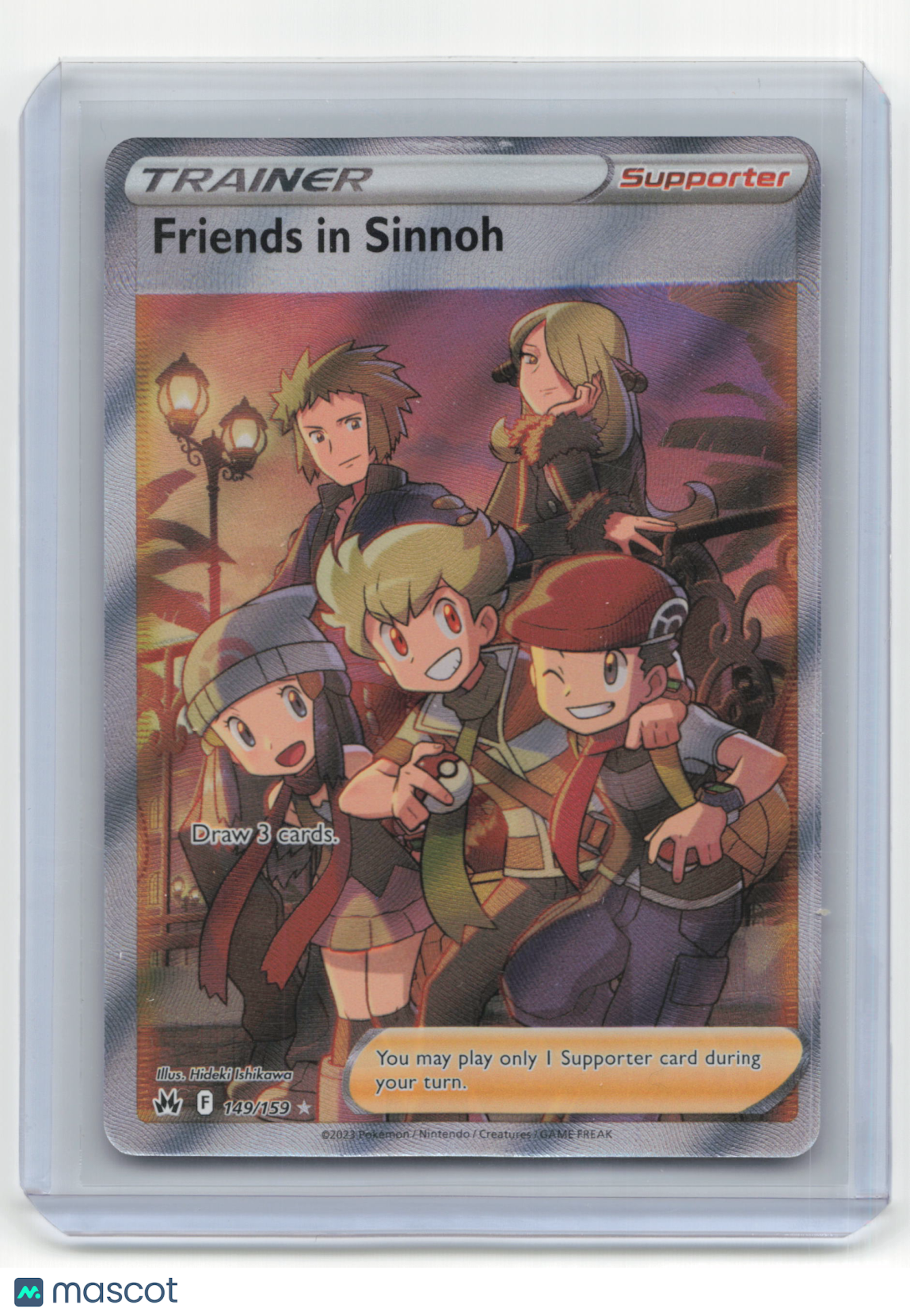 2023 Pokemon Friends in Sinnoh Crown Zenith #149/159