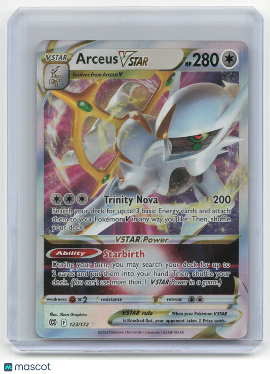 2022 Pokemon TCG Arceus VSTAR Brilliant Stars #123/172 - Papa Joey's Collectibles